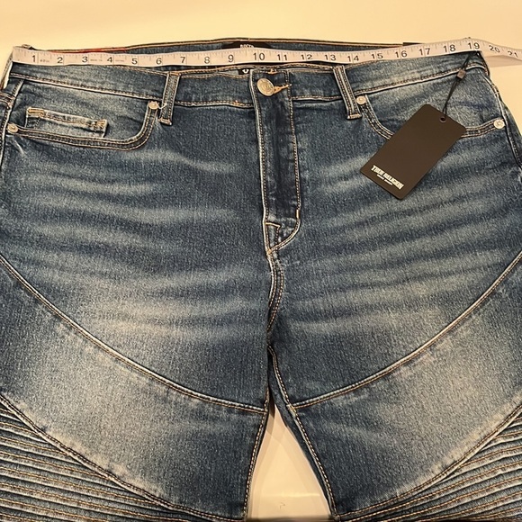 True Religion Rocco Moto Skinny NWT Size 36 - Picture 4 of 16